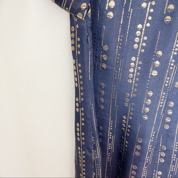 Tory Burch Tunic Gold Metallic Dress - Picture 5 of 8